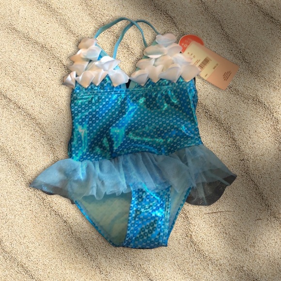 FLOATIMINI girls bathing suit size 2T - Picture 5 of 9
